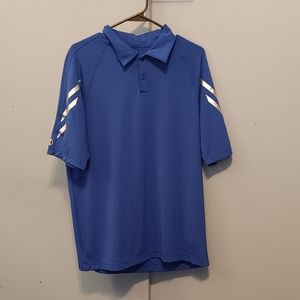 Holloway Golf polo, Mens- Medium, Royal Blue